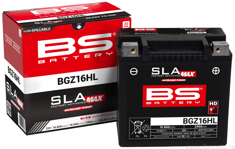 ����������� BS Battery BGZ16HL SLA Max