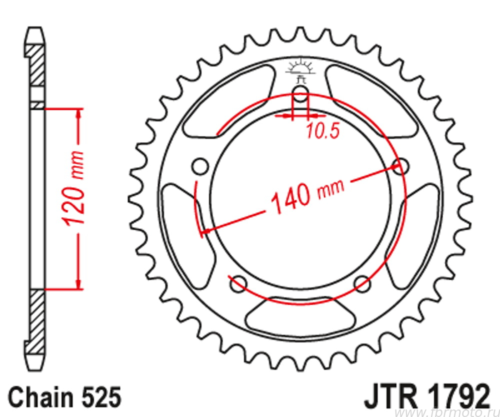 ������ �������� ������ JT JTR1792.42