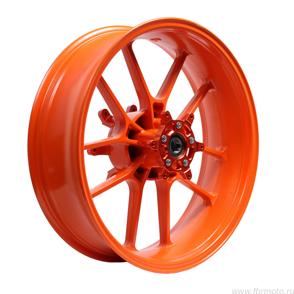 ������ Tarazon Supermoto Cast Wheel KTM 125-500 04- Gas-Gas 125-450 21- HQV 14-21 17x5 Orange