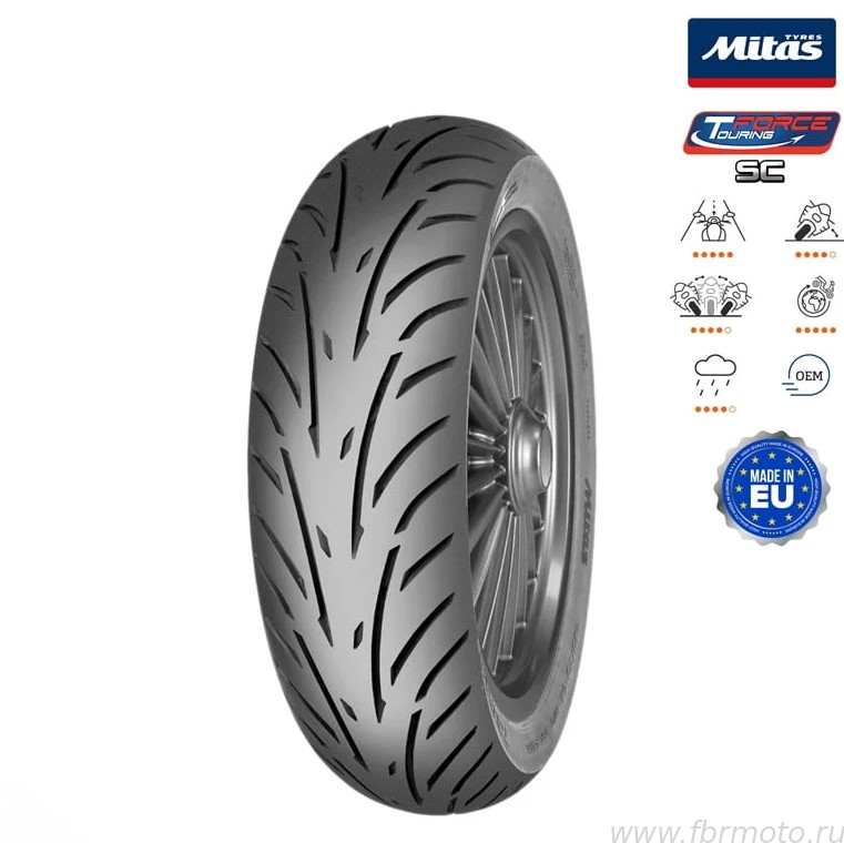 Mitas 120/70-14 55S TL Touring Force-SC