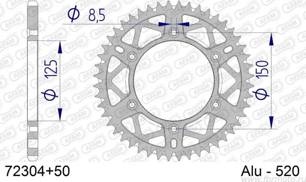 ������ ����������� ������ Afam 72304PO+50