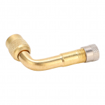 ������� ������� BikeForce Tyre Valve Adaptor 90 Gold