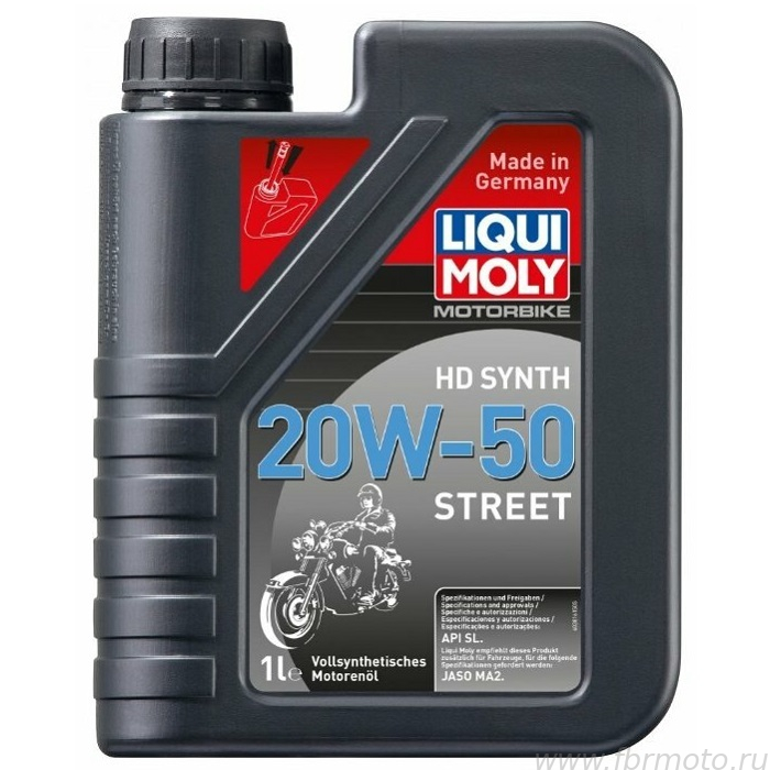 Liqui Moly Street 20W50 HD Synth SL MA2 ��������� 1�