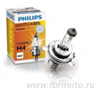 ����� Philips H4 Vision Moto 12V 60/55 1234PRBW
