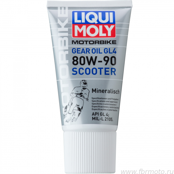��������������� ����� Liqui Moly Motorrad Gear Oil Scooter 80W90 0,15� 1680