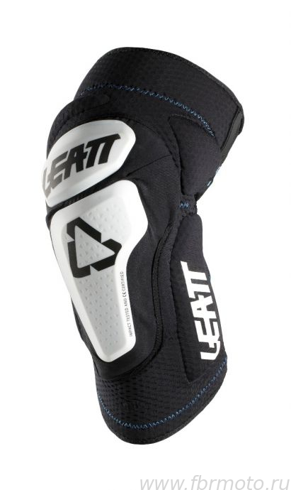����������� Leatt 3DF 6.0 Knee Guard White-Black