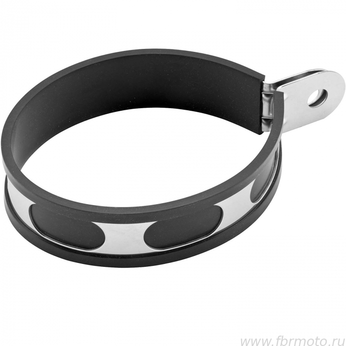 �����-��������� ��������� Helix Clamp Muffler SS Oval 4x5 �����