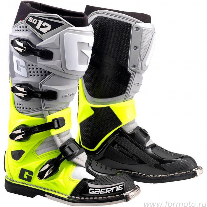 �������� Gaerne SG-12 Grey-Yellow-Black