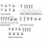������ �������� BikeForce Bolt Plastic Kit CRF250R 10-13 CRF450R 09-12