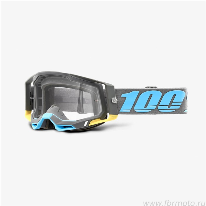 ���� 100% Racecraft 2 Goggle Trinidad Clear Lens