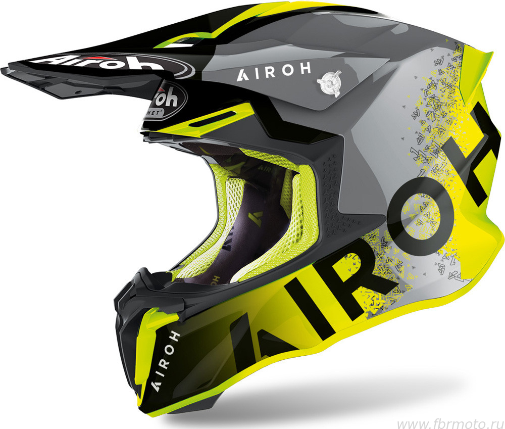 ���� Airoh Twist 2.0 Bit Yellow Gloss