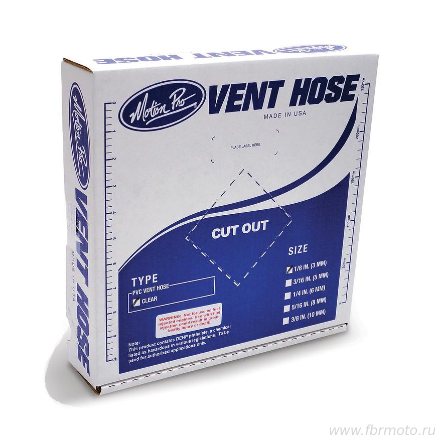 �������������� ����� Motion Pro Clear PVC Vent Hose 3mm
