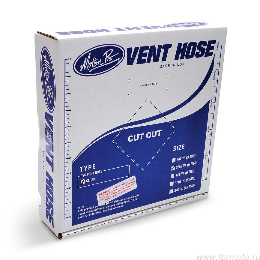 �������������� ����� Motion Pro Clear PVC Vent Hose 5mm